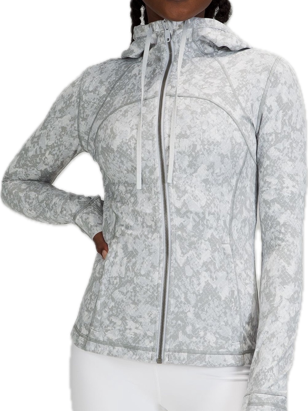 Lululemon hooded define jacket in hideaway camo starlight multi